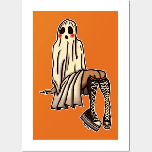 Sneaker Ghost (Medium Version) Posters and Art